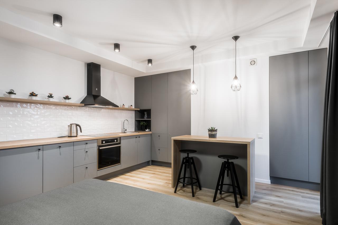 Uptown Studio Apartment Vilna Exterior foto