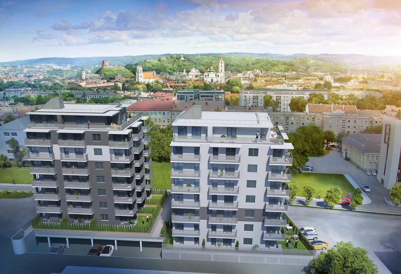 Uptown Studio Apartment Vilna Exterior foto